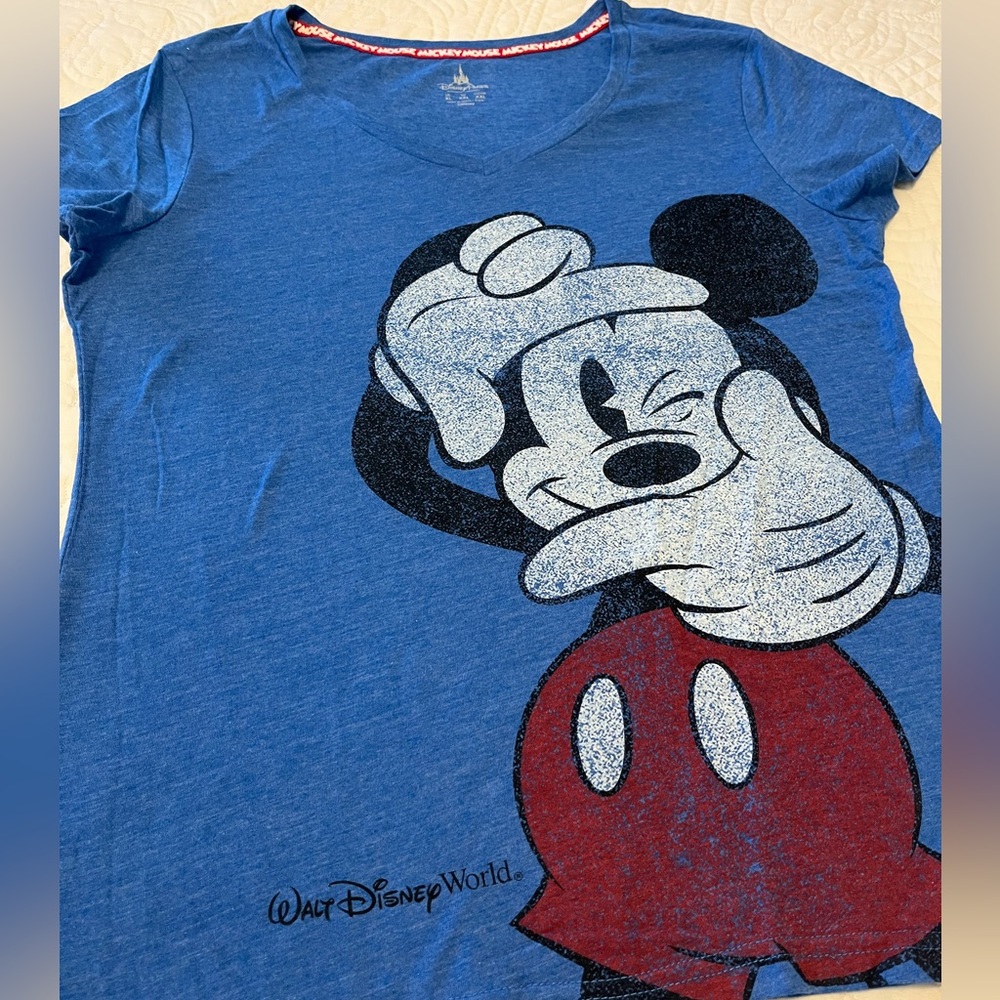 Ladies Disney Parks Mickey Mouse Tshirt